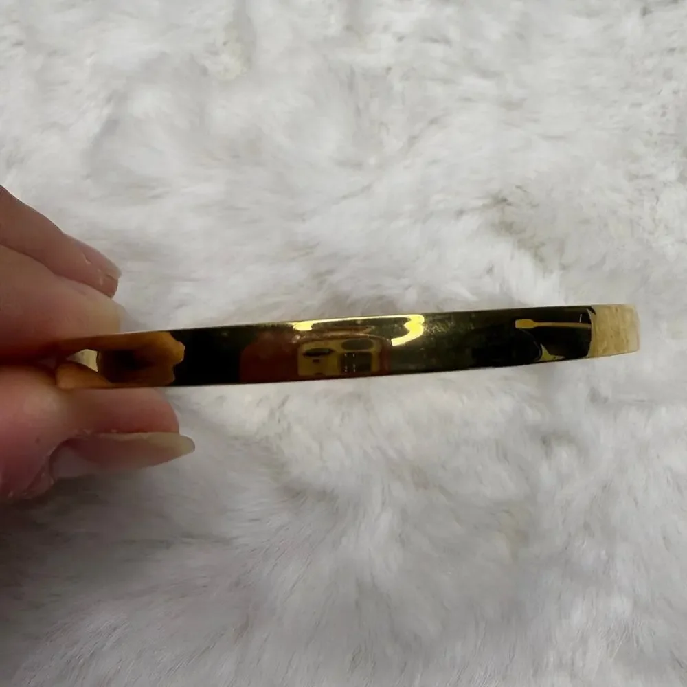 kate spade New York Gold Spade Bangle Bracelet - Picture 4 of 5